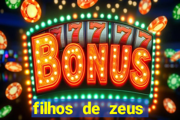 filhos de zeus mitologia grega